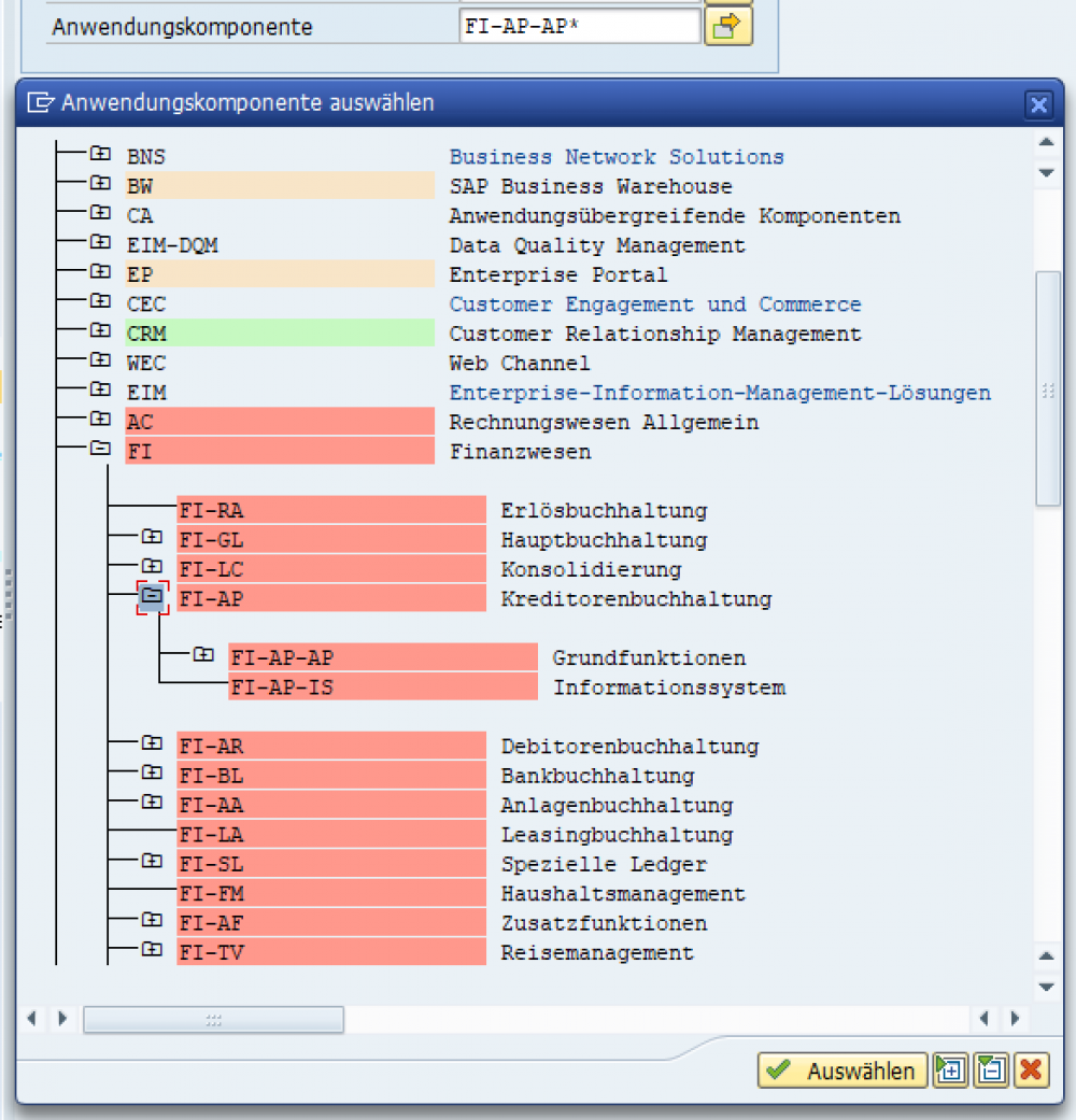 Grundfunktionen der Kreditorenbuchhaltung im Object Navigator