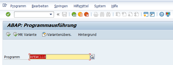 Das Programm muss hier nochmals bestätigt werden, damit es ausgeführt wird